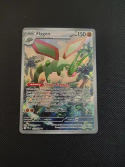 Pokemon Flygon 101/094 Me02: Phantasmal Flames Illustration Rare Holo English - Image 1