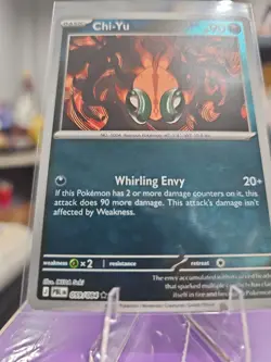 Chi-Yu #59/84 Reverse Holo Pokemon Mega Evolution Pitch Black - Image 1