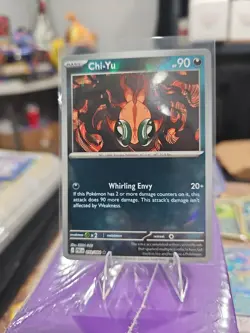 Chi-Yu #59/84 Reverse Holo Pokemon Mega Evolution Pitch Black - Image 2