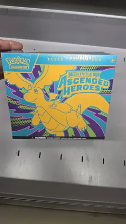 Pokemon Mega Evolution Ascended Heroes Elite Trainer Box Pokemon TCG - Image 2