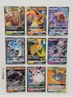 MINT - 2019 Pokemon HIDDEN FATES GX Set HOLO Rare Full Art - SET OF 9 GX RARES - Image 1