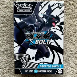 Pokemon TCG Scarlet & Violet Black Bolt + White Flare 6-Pack Bundles - Image 2
