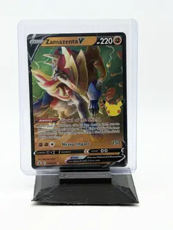 Pokemon TCG Zamazenta v Celebrations Holo Ultra Rare Card 018/025 - Image 1