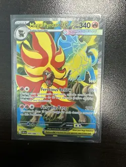 Pokemon Mega Evolution: Chaos Rising Mega Pyroar EX Full Art 099/086 - Image 1