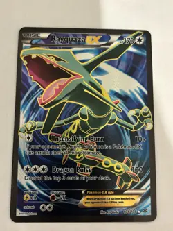 Rayquaza EX Full Art 104/108 Roaring Skies Holo Ultra Rare EN - Image 2