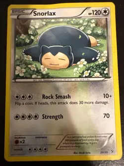 Snorlax Kalos Starter Set Pokemon Near Mint white Normal - Image 1