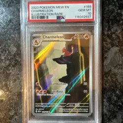 2023 Pokemon TCG 151 Charmeleon 169/165 Special Illustration Rare PSA GEM MT 10 - Image 1