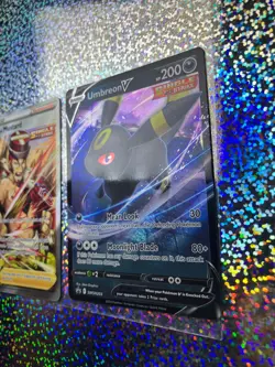 Pokemon TCG: Promo SWSH203 Umbreon V; TG28/TG30 Single Strike Style Mustard - Image 3