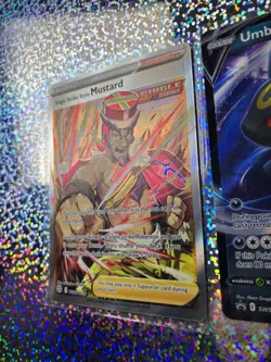 Pokemon TCG: Promo SWSH203 Umbreon V; TG28/TG30 Single Strike Style Mustard - Image 5