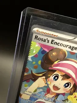Perfect order Rosa's Encouragement 123/088 Trainer Full Art Holo Pokemon - Image 3