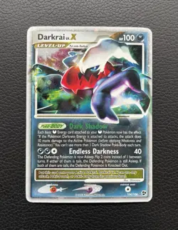 Pokemon Company Darkrai LV.X 104/106 Great Encounters Holo Ultra Rare 2008 - Image 1