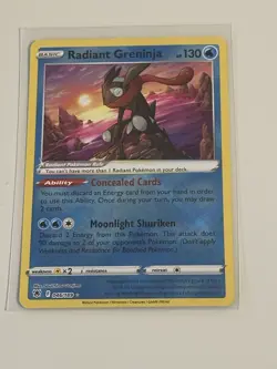 Pokemon TCG Radiant Greninja 046/189 Astral Radiance - Image 1