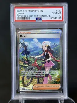 Pokemon Phantasmal Flames Dawn 129/094 PSA 10 Special Illustration Rare - Image 1