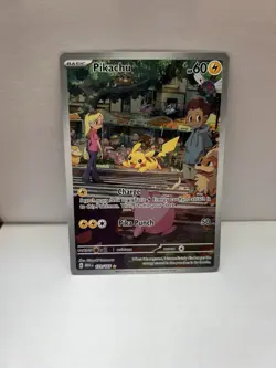 Pokemon Pikachu 173/165 Sv: Scarlet & Violet 151 Illustration Rare Holo EN - Image 1