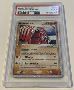 Pokemon Tcg Groudon Ex Holo Black Star Promo Psa 4 Ruby Sapphire Emerald - Image 2