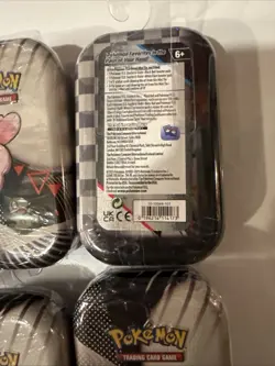 Unova Mini Tin Factory Sealed Pokemon TCG Black Bolt White Flare - LOT OF 5 - Image 5