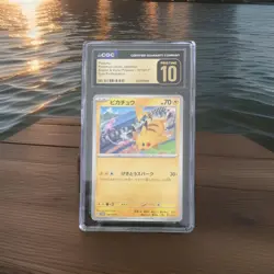 Pikachu 197/SV-P Scarlet & Violet Promos Holo Promo CGC Pristine 10 (JP) - Image 1