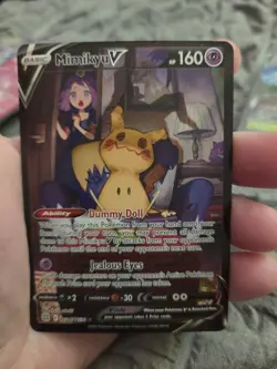 Pokemon TCG Mimikyu V TG16 Brilliant Stars Trainer Gallery Mint - Image 3