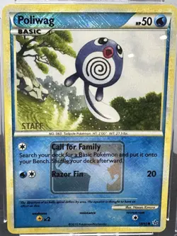 Pokemon Poliwag 58/95 City Championships Staff Promo Holo 2010 CGC 10 Low Pop 6 - Image 3