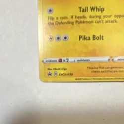 The Pokemon Company Pikachu Promo Holo SWSH039 2020 - Image 2