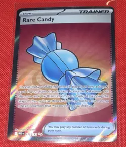 Pokemon Evolutions: Rare Candy Trainer-Item Reverse Holo 175/132 EN - Image 1