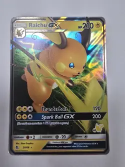 Pokemon TCG Raichu GX Battle Academy 2022 20/68 Exclusive Pokemon TCG - Image 1