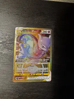 Mewtwo VSTAR (86) (Secret) Secret Rare Pokemon GO 086/078 NM - Image 1