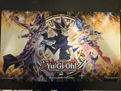 Yu-Gi-Oh! Win-A-Mat Yami Yugi Dark Magician & Dark Magician Girl Playmat - Image 1