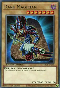 SBCB-EN001 DARK MAGICIAN SECRET RARE FIRST EDITION YU-GI-OH! - Image 1