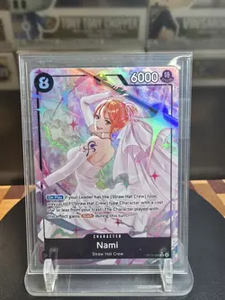 One Piece Wedding Dress Nami OP15-086 Alt Art SR Flawless Grader - Image 1