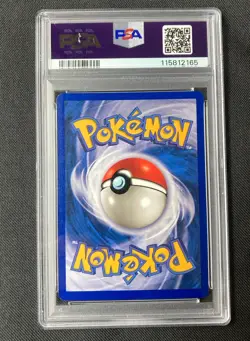 Pokemon 1999 Base Set Pokemon Breeder Trainer #76 PSA 9 Mint - Image 2