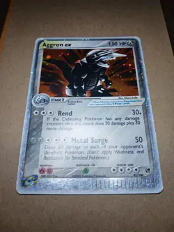 Pokemon TCG: ex Sandstorm: Aggron ex (95/100): MP, see photos & description - Image 3