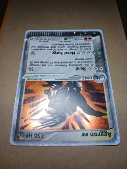 Pokemon TCG: ex Sandstorm: Aggron ex (95/100): MP, see photos & description - Image 4
