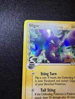 Pokemon Gligar Reverse Holo Stamped 16/101 from Dragon Frontiers DMG - Image 3