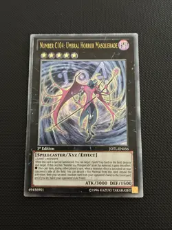 Number C104 Umbral Horror Masquerade Ultimate Rare (UTR) JOTL-EN056 1st Ed. NM - Image 1