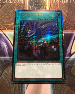 *** TWIN TWISTERS *** 1ST QUARTER CENTURY SECRET RARE RA02-EN060 YUGIOH! - Image 1