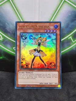 Yugioh Trickstar Candina MP18-EN037 Ultra Rare 1st Edition NM - Image 1