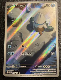 Snover 035/132 NM SIR Special Illustration Rare Mega Evolutions Pokemon Card! - Image 1