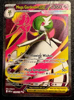 Mega Gardevoir ex 159/132 NM Full Art Ultra Rare Mega Evolutions Pokemon Card! - Image 1