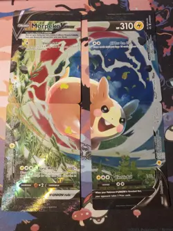 Pokemon TCG Morpeko V-Union 4 Card Set SWSH215, SWSH216, SWSH217, SWSH218 - Image 1