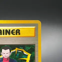 Giovanni Trainer Holo Gym Challenge Old Back Rare Pokemon Card Jpanese 1999 - LP - Image 5