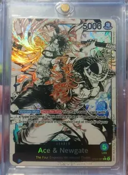 Ace & Newgate (Parallel) - ST22-001 - One Piece Card Game N/M - Image 1