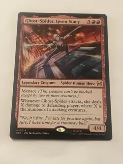 Marvel's Spider-Man: Eternal-Legal Ghost-Spider, Gwen Stacy NM Regular MTG Card - Image 1