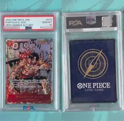 PSA10 Portgas D. Ace/Sabo Manga OP02-013 OP04-083 2-Card Set One Piece Card JP - Image 2