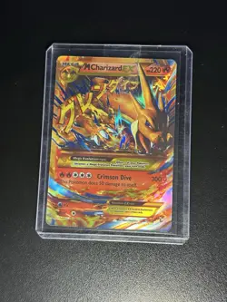 Mega Charizard EX Pokemon Card - Crimson Dive Attack 300 HP - Image 1