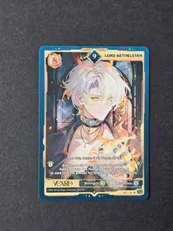 Lord Aethelstan 9 Non-Holo Card 1st Edition Rising Stars GamerSupps VCard Aethel - Image 1