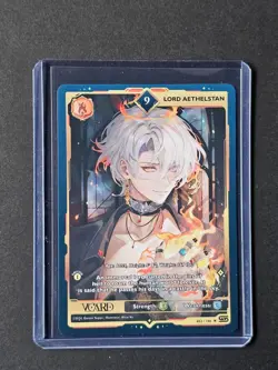 Lord Aethelstan 9 Non-Holo Card 1st Edition Rising Stars GamerSupps VCard Aethel - Image 4