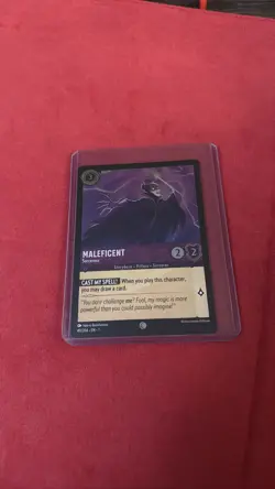 Disney Lorcana Maleficent Sorceress 49/204 The First Chapter TCG Card - Image 1