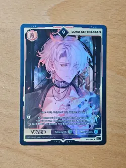 Lord Aethelstan 9 Holo Card 1st Edition Rising Stars Gamer Supps VCard Aethel - Image 2