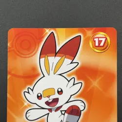 Scorbunny Pokemon Card Mega Get Nintendo Bandai Namco Japanese Prize TCG S149-57 - Image 3